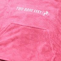 Two Bare Feet Kids Towelling Changing Robe - Hot Pink Extra Image 2 Preview